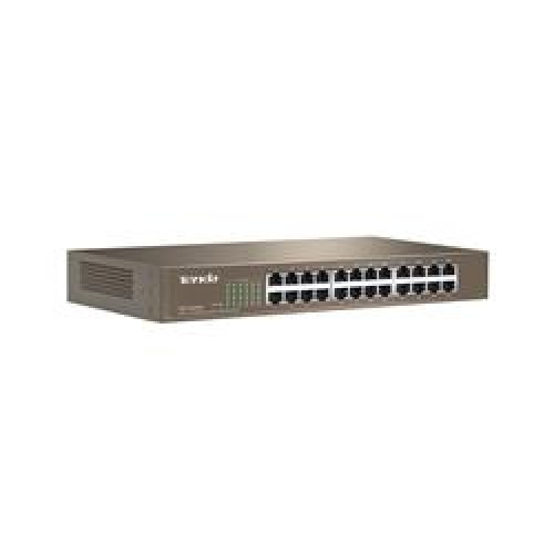 Tenda TEF1024D 24 Port 10-100 Mbps Switch Çelik Kasa Rack Mount