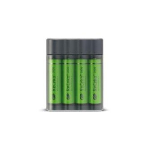 GP X411 AA 2700 mAh Şarjlı Kalem Pil 4 Adet + Şarj Cihazı Gpx411270AAHCEMTB-2EAB4 