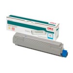 Oki C824-834-844 5bin Sayfa Cyan Mavi Toner 47095703