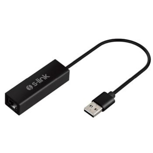 S-link Swapp SW-U110 Siyah Usb 2.0 to Ethernet Çevirici Adaptör