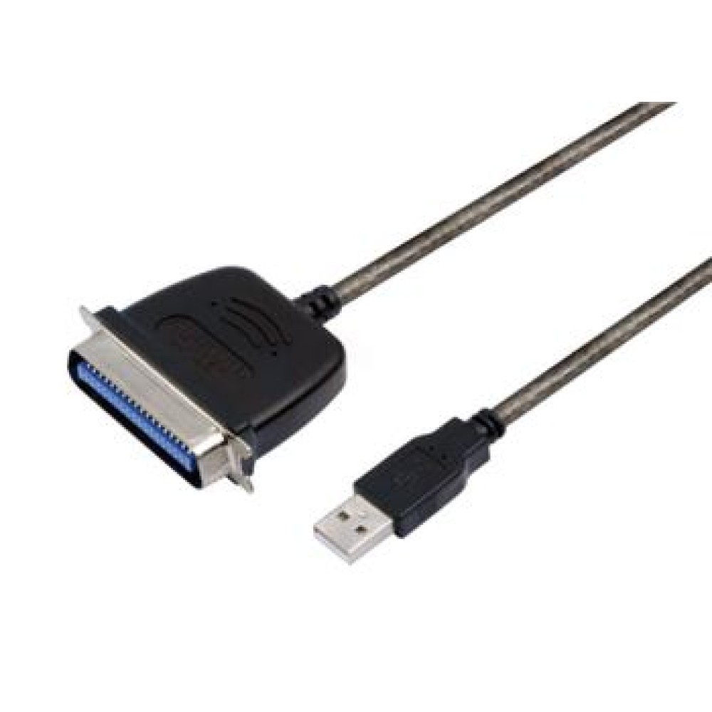 S-link Swapp SW-U614 Siyah USB to Parallel (CN36M) Kablo