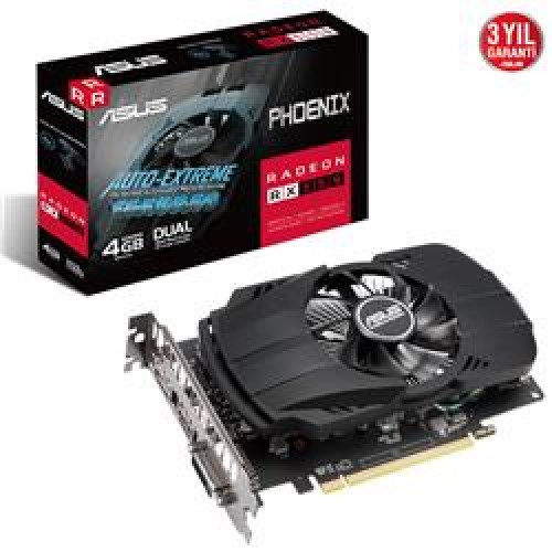 Asus 4GB AMD Radeon RX 550 Phoenix (PH-RX550-4G-EVO) Ekran Kartı