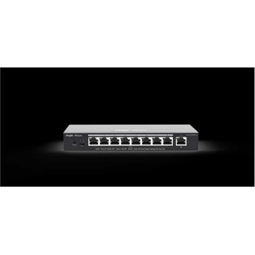 Ruijie-Reyee RG-ES209GC-P 8 Port POE+ 10-100-1000Mbps+1Port 10-100-1000Mbps Yönetilebilir Çelik 120W