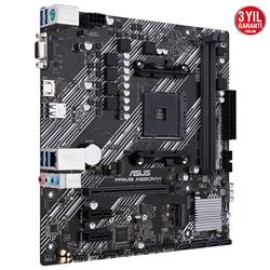 Asus Prime A520M-K AMD AM4 64GB DDR4 4600Mhz M2 Vga-Hdmi mATX Anakart