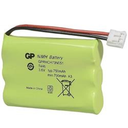 GP T446 3.6V 750 mAh 3'lü Telsiz Telefon Pili