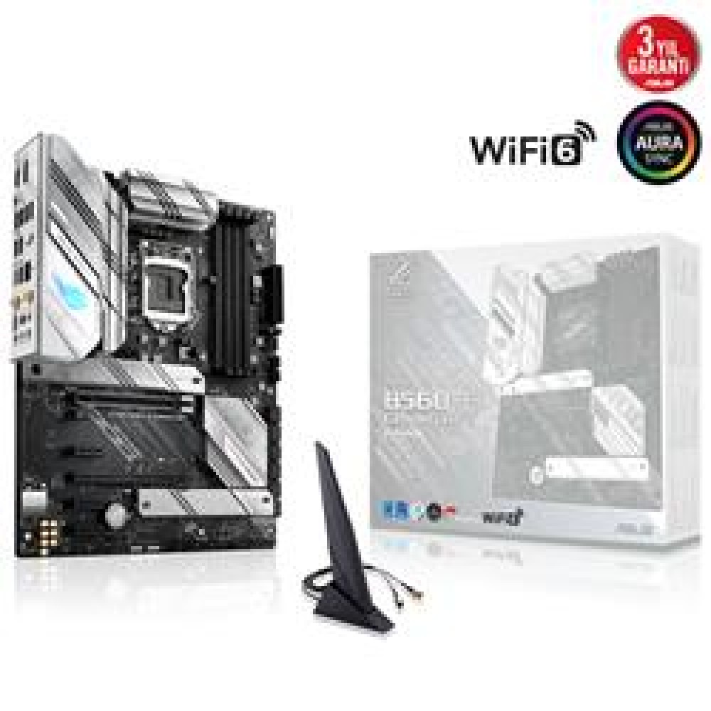 Asus ROG STRIX B560-A Gaming Wi-Fİ B560 5000MHz DDR4 LGA1200 ATX Anakart