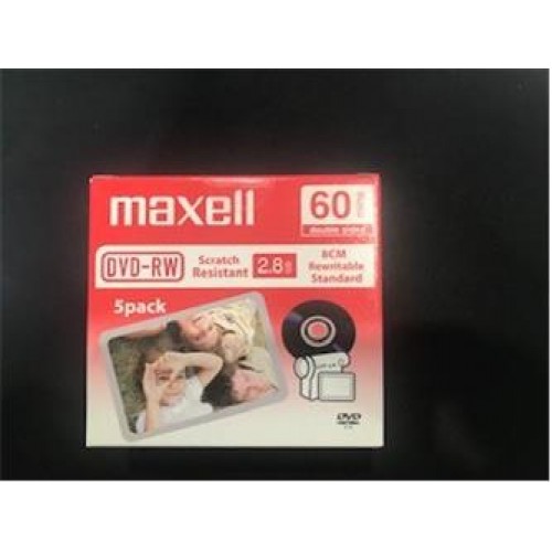 Maxell Dvd-rw 2.8gb 8cm Rewritable Standar Kamera Dvd