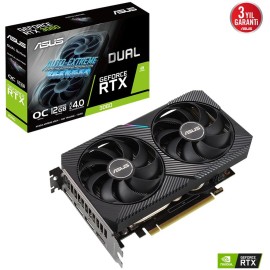 Asus GeForce RTX3060 Dual O12G 12GB GDDR6 192 Bit DUAL-RTX3060-O12G-V2 Gaming Ekran Kartı