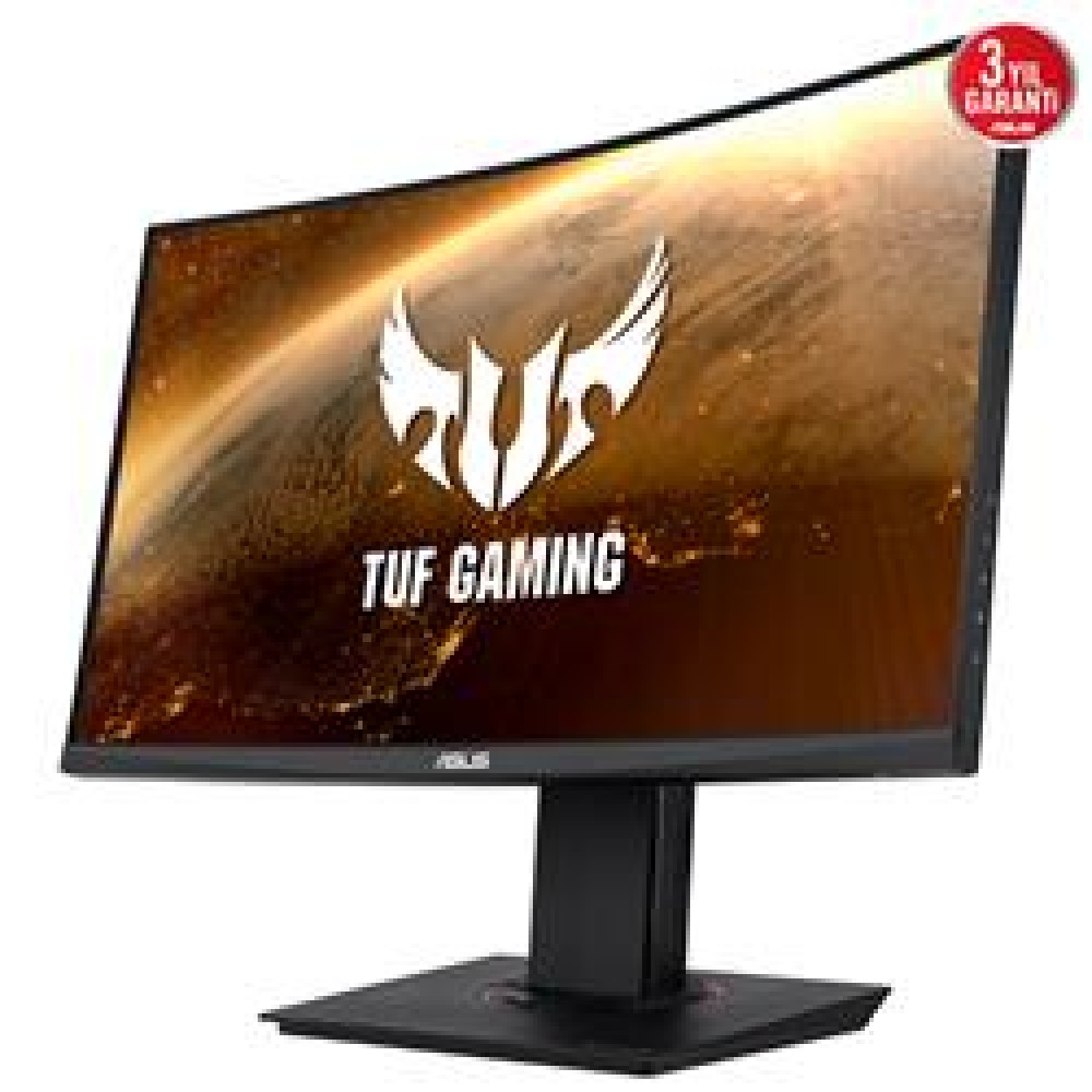 Asus 23.6” TUF Gaming VG24VQR 165Hz 1ms FreeSync Premium VA Full HD Curved Monitör