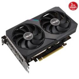 Asus GeForce DUAL-RTX3050-O8G 8GB GDDR6 128Bit DX12 Ekran Kartı