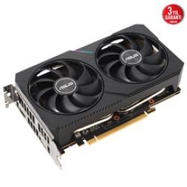 Asus Radeon DUAL-RX6500XT-O4G 4GB GDDR6 64Bit DX12 Ekran Kartı