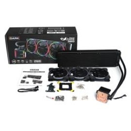 Dark DKCCW360 AquaForce W360 360mm Fixed RGB LEDli Sıvı Soğutma