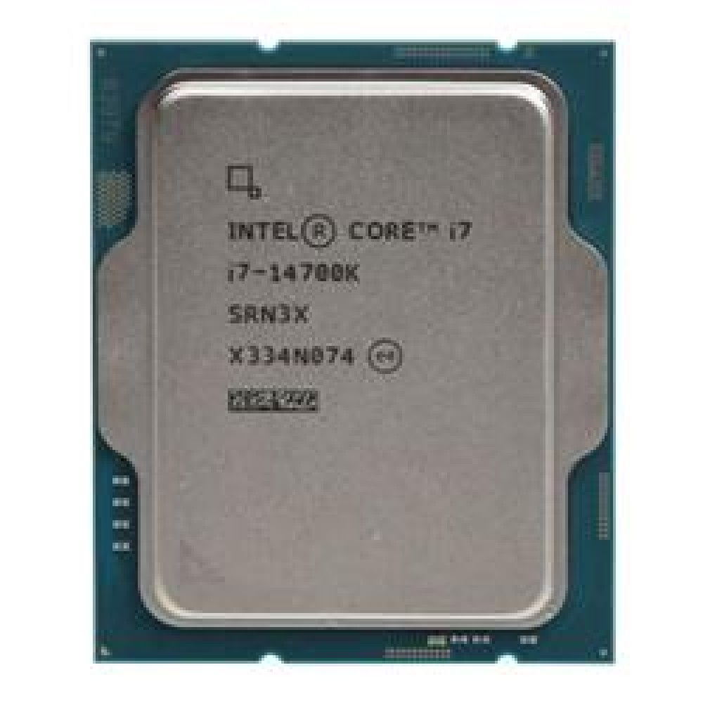 Intel Core i7 14700K TRAY 3.4GHz 33MB Önbellek 20 Çekirdek 1700 10nm Kutusuz İşlemci