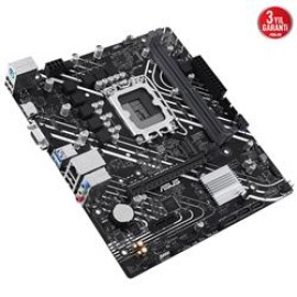 Asus Prime H610M-K ARGB Intel Soket LGA1700 DDR5 5600MHz mATX Gaming (Oyuncu) Anakart