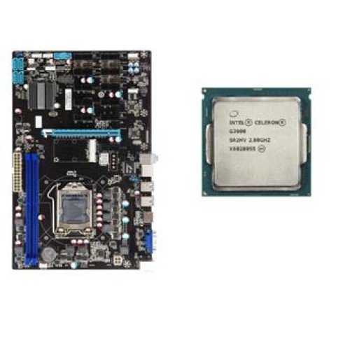 Esonic B250 BTC Gladiator 12li Anakart + G3900 İşlemci Mining Anakart