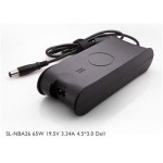 S-link SL-NBA26 65W 19.5V 3.34A 4.5-3.0 Dell Ultrabook Standart Adaptör