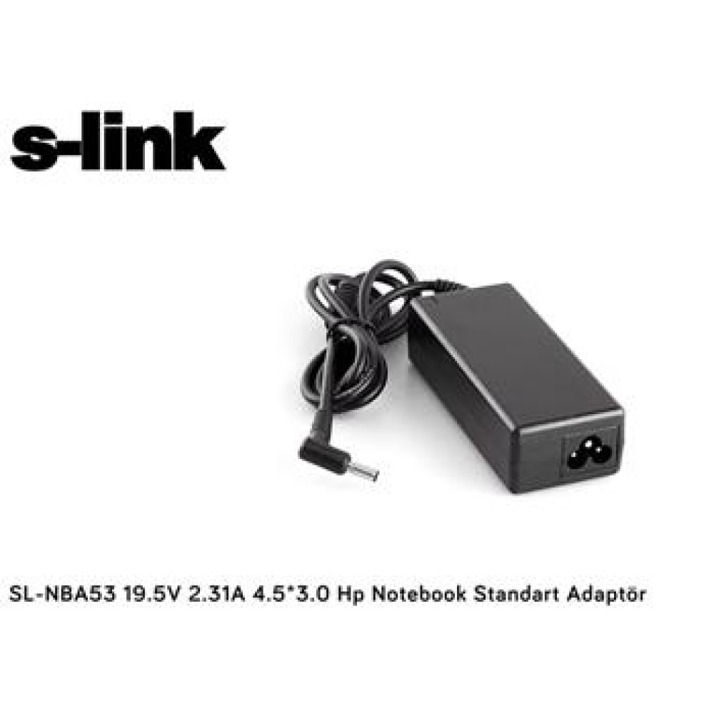 S-link SL-NBA53 19.5v 2.31a 4.5-3.0 Notebook Adaptörü