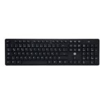 Dexim DKA005 Siyah KW-103 Kablosuz Q Klavye Caps Lock 2.4 Ghz (1 Adet AA Pil)