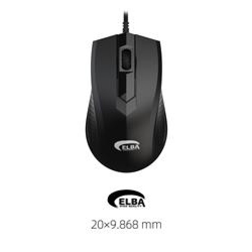 Elba M303 Usb Siyah 3D Optik Kablolu Mouse