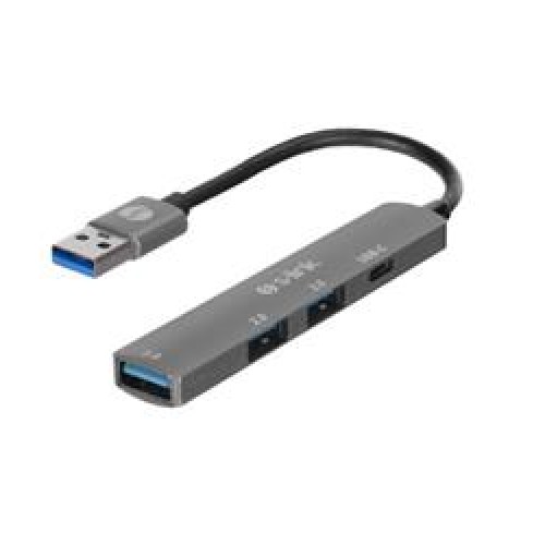 S-link SW-U322 2-USB2.0, 1-USB3.0, 1-Type-C Type-C Metal USB Hub