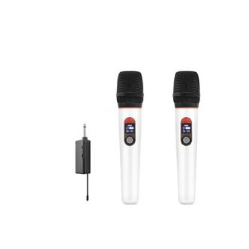 Hadron HDX2791B Beyaz  Kablosuz (WIRELESS) 2Lİ Mikrofon