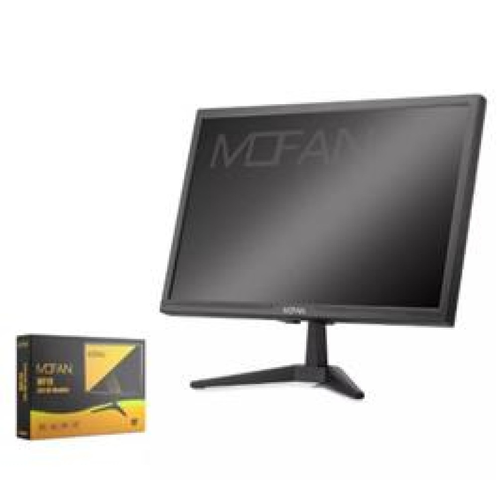Mofan MF19 Led HD Monitör Hoparlör HDMI + VGA 75HZ 1440X900 IPS Panel Siyah