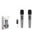 Hadron HDX2791G Gri  Kablosuz (WIRELESS) 2Lİ Mikrofon
