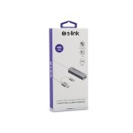 S-link Swapp SW-U220 4 Port Type-c usb 2.0 Gri Hub