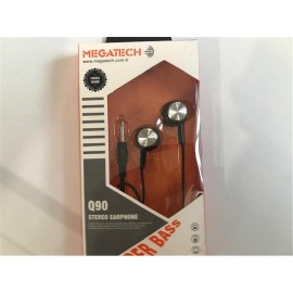 Megatech QG-90 Siyah Mikrofonlu Kulaklık Mıknatıslı 