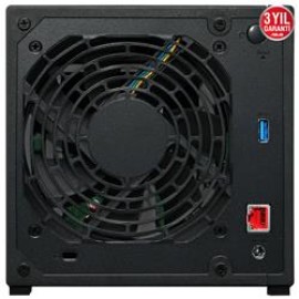 ASUSTOR AS1104T REALTEK RTD1296 4 DİSK YUVASI NAS(4X18TB DESTEĞİ) 1GB DDR4 2.5 GBE X 1 USB 3.2 X 2