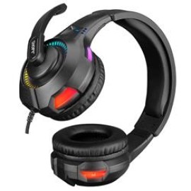 Snopy SN-8800 GAMETIME RGB Işıklı PC USB 3,5M PS4-XBOX- Siyah Gaming Oyuncu Mikrofonlu Kulaklık