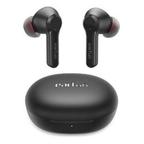 EarFun Air Pro 2 TW300B Siyah 6 Mikrofonlu ENC + Hybrid ANC IPX5 Tere Dayanıklı Bluetooth Gerçek Kab