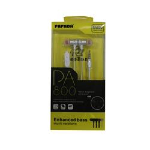 Megatech Papada PA800 Beyaz Renk Mikrofonlu Mıknatıslı Kulaklık