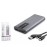 HADRON HDX1781 SSD KUTU TYPE-C3.1 + USB3.0 NGFF ALİMÜNYUM + PLASTİK M2 CHIP RTL9201R RGB GR