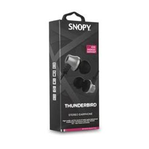 Snopy SN-J02 Thunderbird Mobil Telefon Uyumlu Kulak içi Beyaz-Gümüş Mikrofonlu KulaklıK