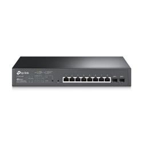 Omada Tp-Link TL-SG2210MP 8 Port Poe+ 10-100-1000Mbps 2 SFP  Yönetilebilir Switch 