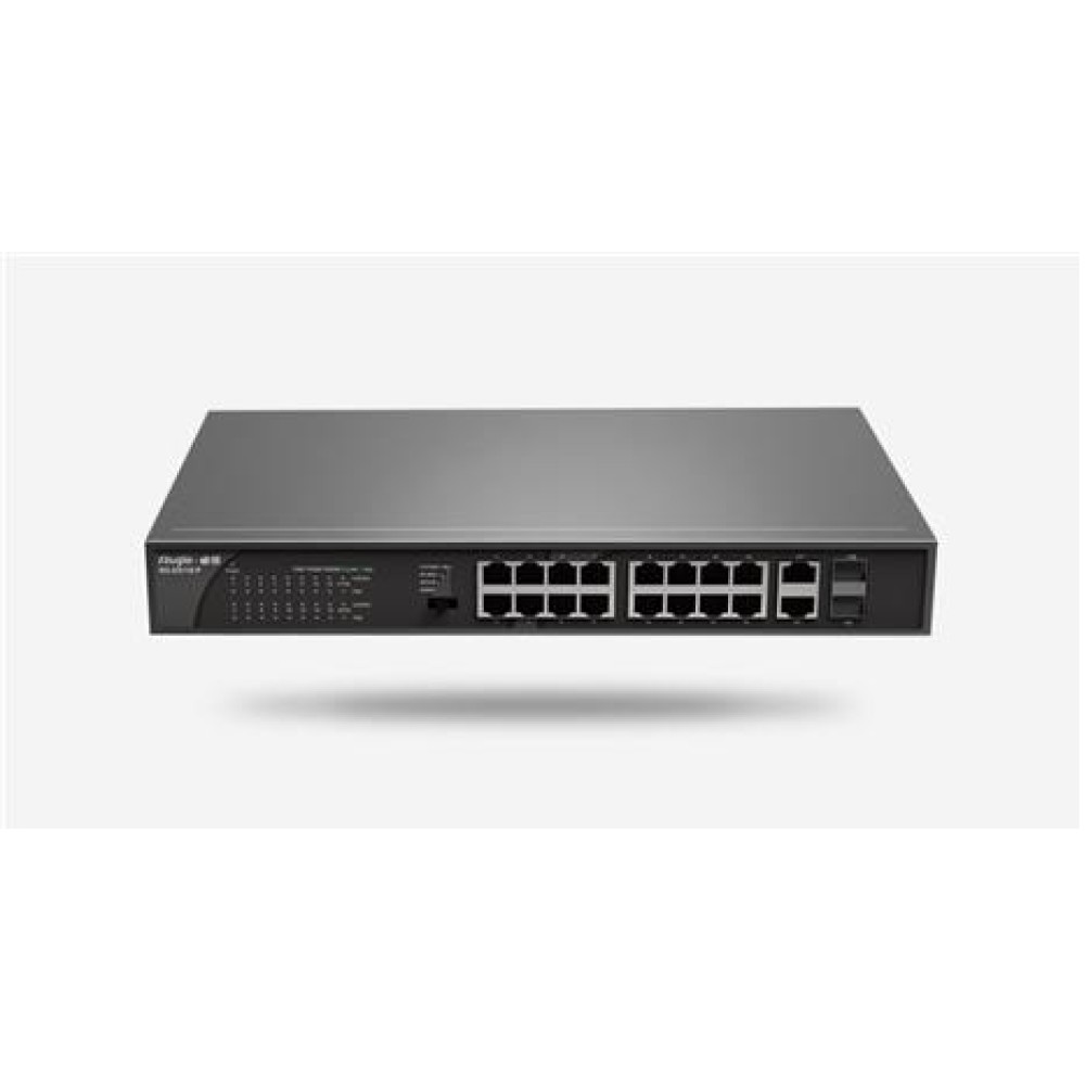 Ruijie Reyee RG-ES116G 16 Port 10-100-1000 Mbps Switch Metal Kasa