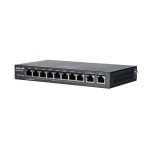 Ruijie-Reyee RG-EG210G-P 8 Port Poe+ 10-100-1000 Mbps Yönetilebilir Switch Çelik Kasa 