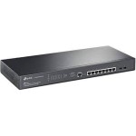 Omada TP-Link TL-SG3210XHP-M2 8 Port 10-100-1000 Mbps Gigabit Switch 240W 8 Port POE 2 SFP+