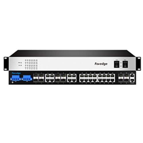 FOREDGE IS1024GPS-8F-4TF Industrial Gigabit 24 plus 8 plus 4 10G Port Managed PoE Switch