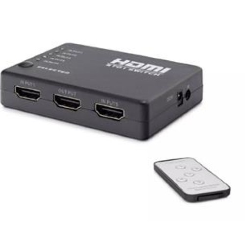 Hadron Hdx1272  5 Port Hdmi Switch 5Giriş 1Çıkış Kumandalı 