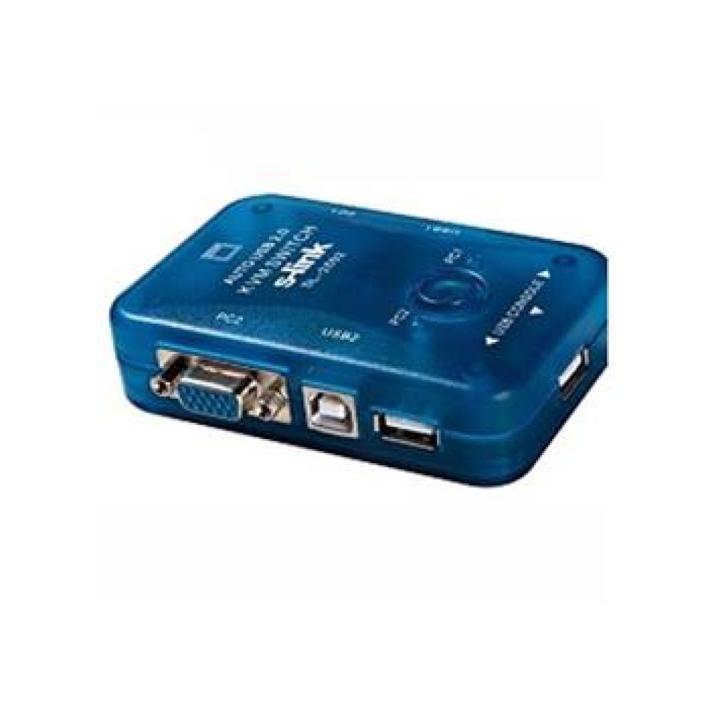 S-link SL-2602 2pc-1mn Usb Otomatik Kvm Switch