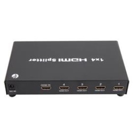Vcom DD414A 1-4 Port 1.4V 1080P Metal Hdmi Splitter