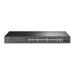 Omada Tp-Link TL-SL2428P 24 Port 10-100 Poe+ Switch 4 Port SFP Çelik Kasa Rack Mount