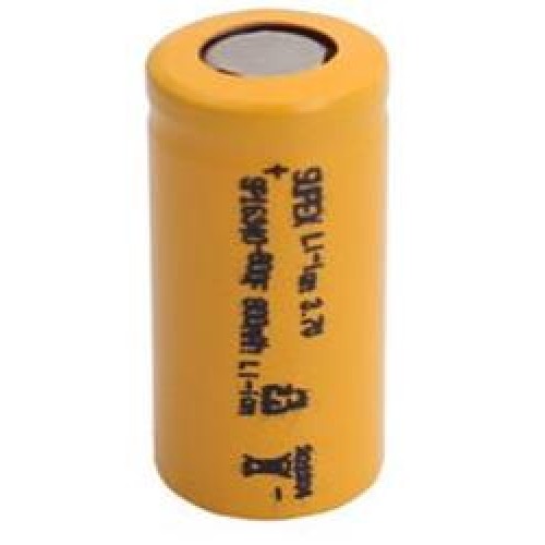 Supex 16340-800F 3.7V 800MA Şarjlı Li-on Pil Düz Kafa Pil