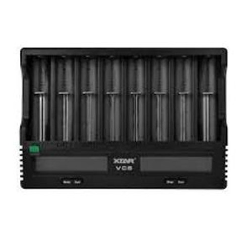 Xtar VC8 -Taşınabilir Çoklu Li-ion Pil Şarj Cihazı - 8li