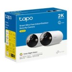 TP-Link Tapo C410 İkili Paket 2K 3MP Akıllı Kablosuz Güvenlik Kamerası Sistemi, 2 Kameralı Sistem