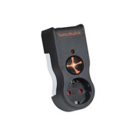 Tunçmatik TSK19020 1li Enerji Koruma Powersurge 1li Siyah priz 1050 JOULE