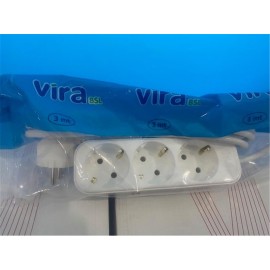 Vira 3lü 2mt Topraklı Priz 