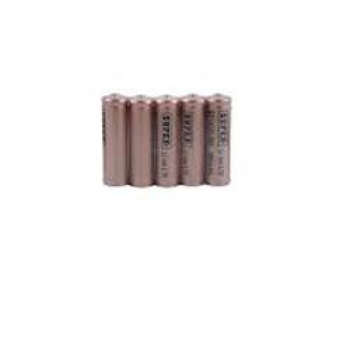 Supex 14500-900D 3.7v Li-ion Düz Kafa 900mAh 5li Paket Düz Kafa Pil 